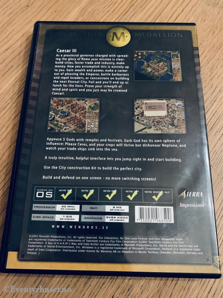Caesar Iii. Pc-Spill. Pc Spill