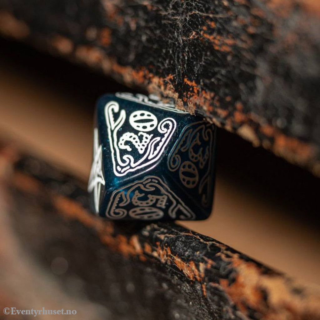 Call of Cthulhu Dice Set Abyssal & White (7) Games