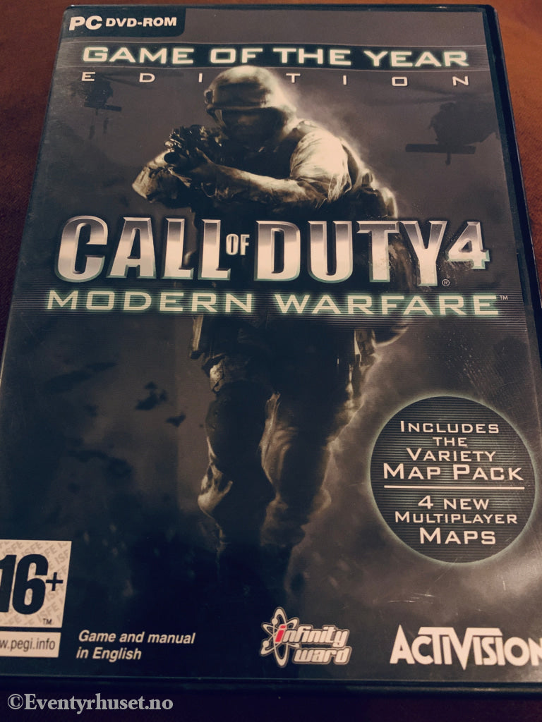 Call of Duty 4: Modern Warfare (Game of the Year Edition). PC-spill.