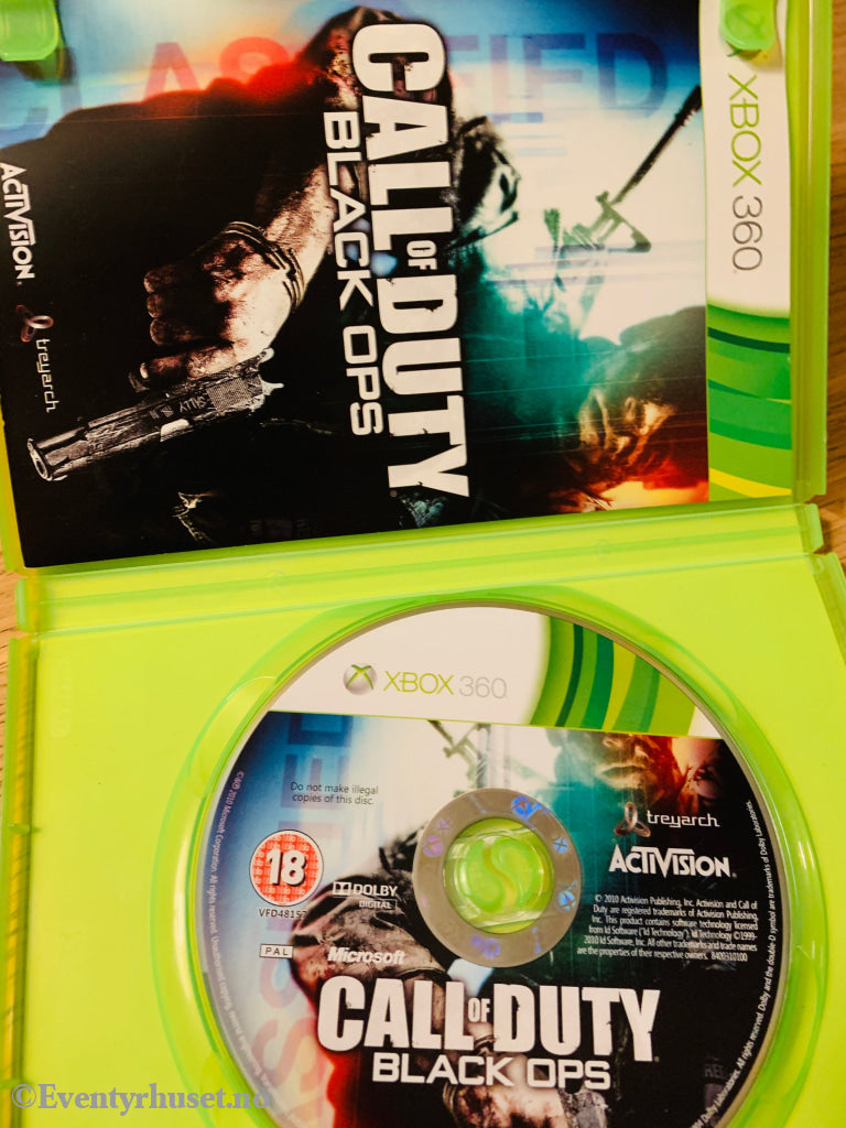 Call Of Duty - Black Ops. Xbox 360. 360