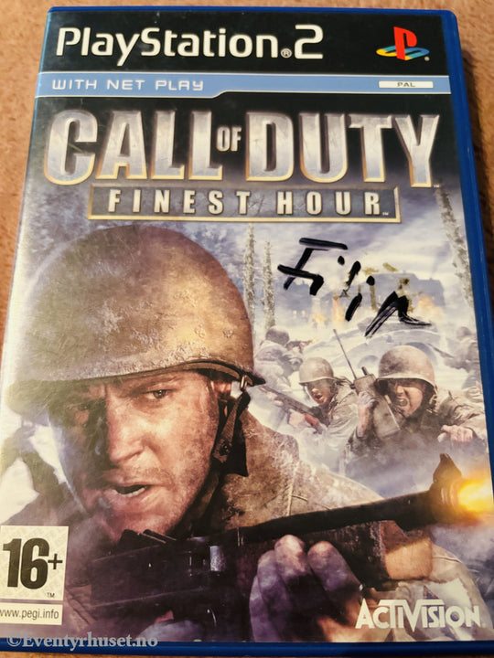 Call of Duty: Finest Hour. PS2.