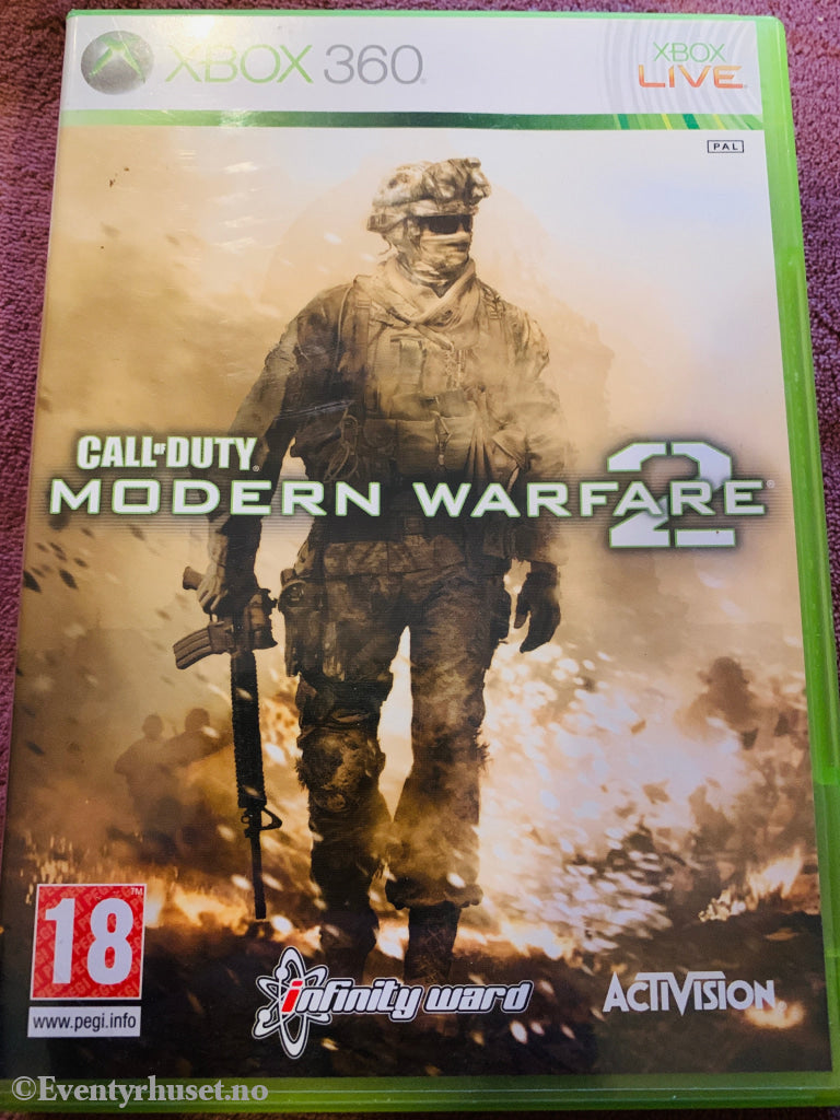 Call of Duty: Modern Warfare 2, 2009. Xbox-360-spill.