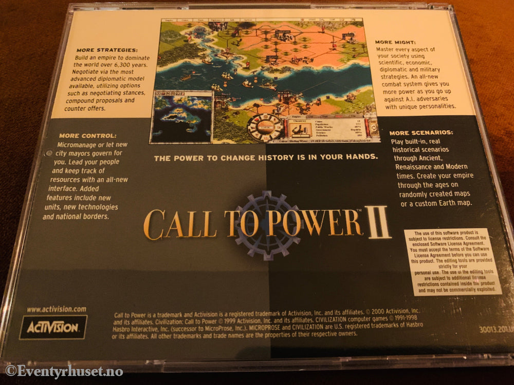 Call to Power II. PC-spill.