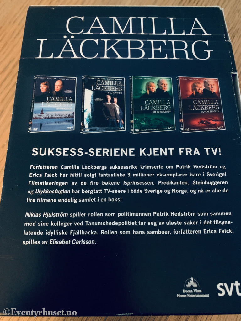 Camilla Läckberg – Samleboks. 2007. DVD samleboks
