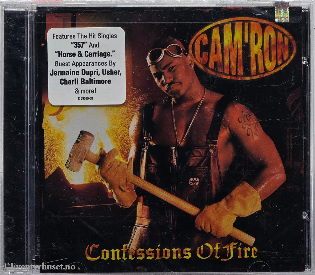 Cam'ron (1998) "Confessions Of Fire". CD. Ny i plast!