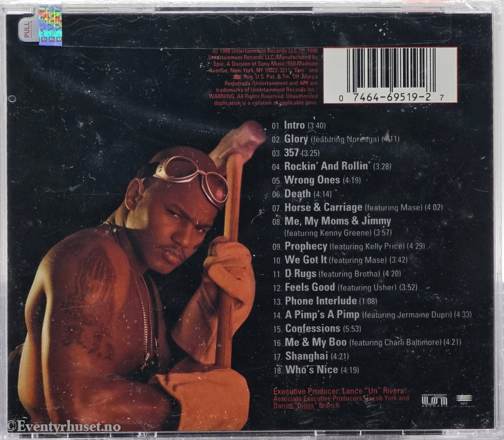 Cam'ron (1998) "Confessions Of Fire". CD. Ny i plast!