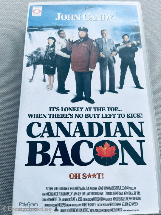 Canadian Bacon. 1993. Vhs Fra Utleie.