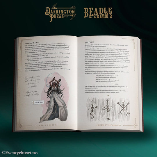 Candela Obscura Assignment Book Horrors of the Fairelands Games