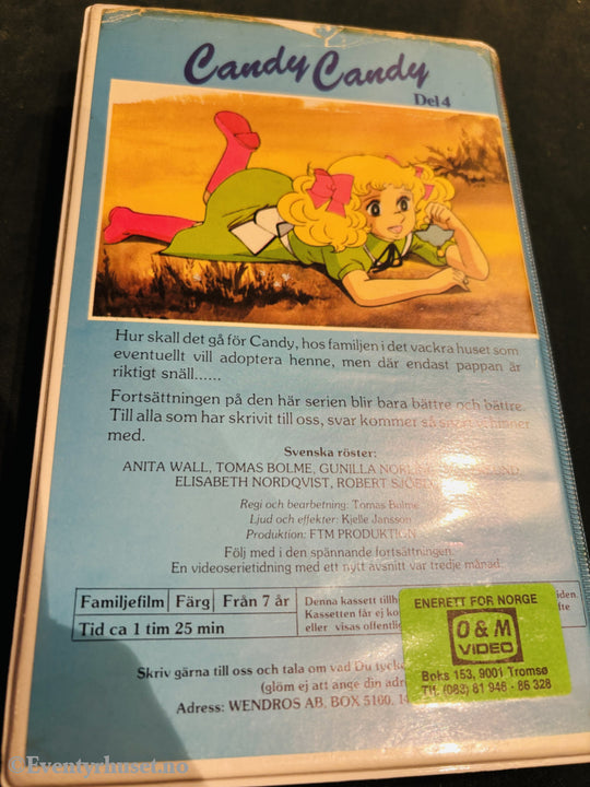 Candy Candy Del 4 (1976). VHS Big Box