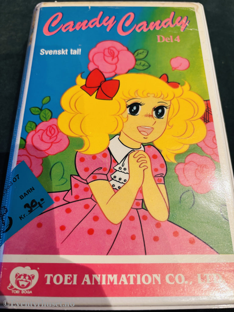 Candy Candy Del 4 (1976). VHS Big Box