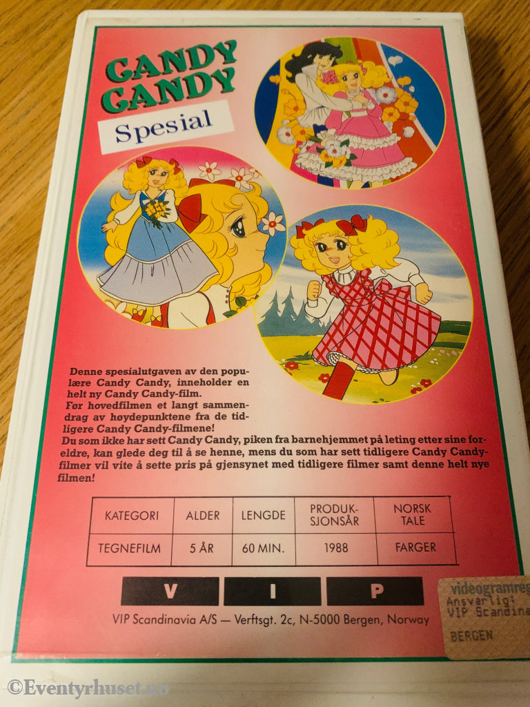 Candy Candy Spesial. VHS Big Box. VHS Big Box