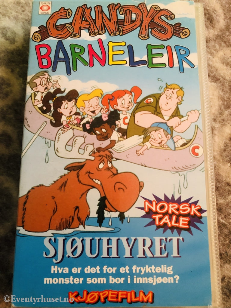 Candys Barneleir - Sjøuhyret. 1989. Vhs. Vhs