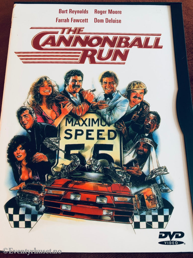 Cannonball Run. Dvd Snapcase.