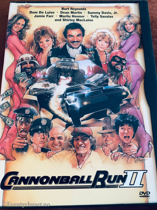 Cannonball Run Ii. Dvd Snapcase.