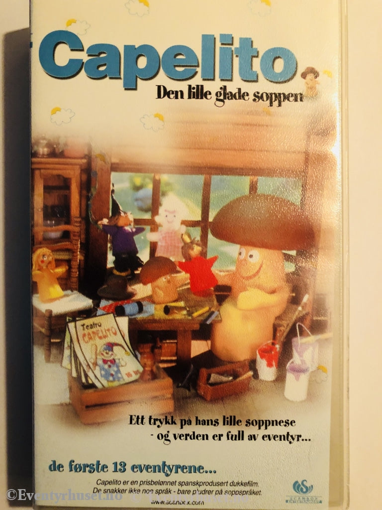 Capelito. Den Lille Glade Soppen. 2000. Vhs. Ny I Plast! Vhs