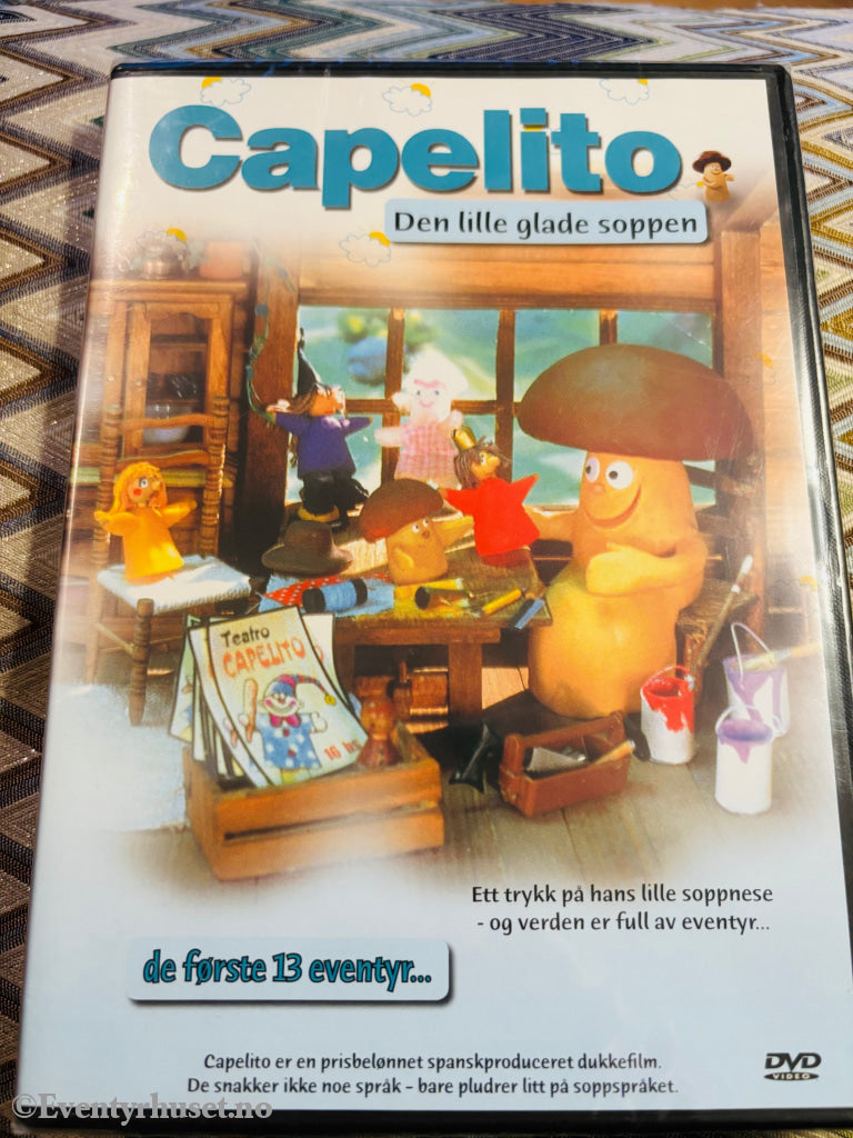 Capelito - Den Lille Glade Soppen. Vol. 1. 2000. Dvd. Ny I Plast! Dvd