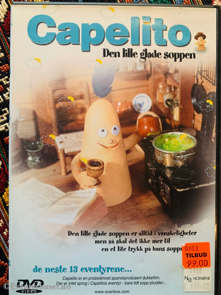 Capelito - Den Lille Glade Soppen. Vol. 2. 2000. Dvd. Dvd