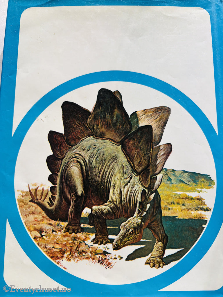 Cappelen. Dinosaurienes tid. 1983. Barnebok.