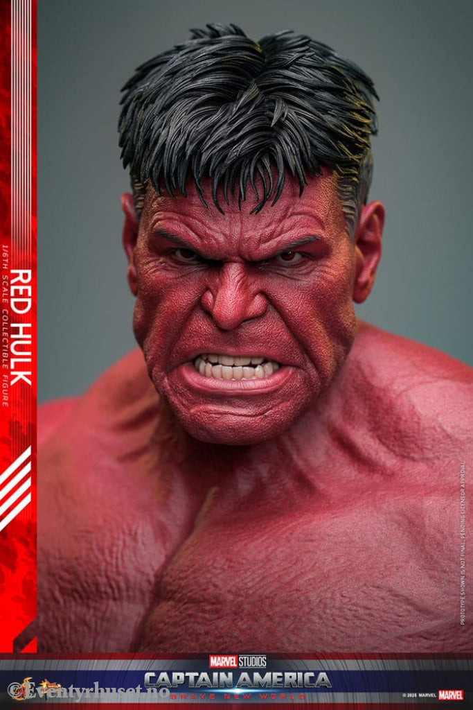 Captain America: Brave New World Movie Masterpiece Action Figure 1/6 Red Hulk 47 cm Toys