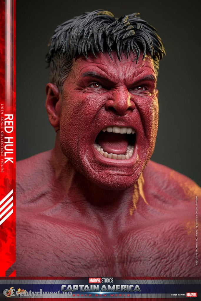 Captain America: Brave New World Movie Masterpiece Action Figure 1/6 Red Hulk 47 cm Toys
