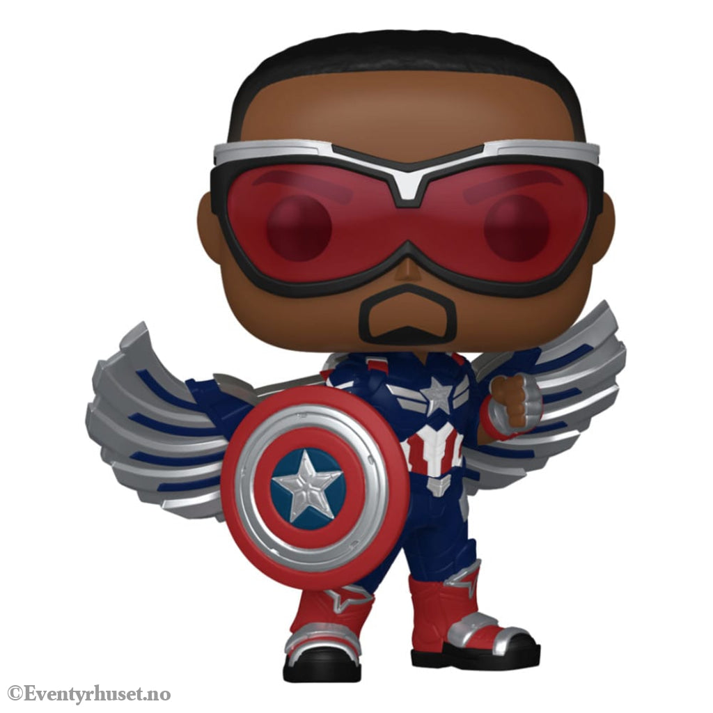 Captain America Brave New World POP! Movies Vinyl Figure Captain America 9 cm Collectibles