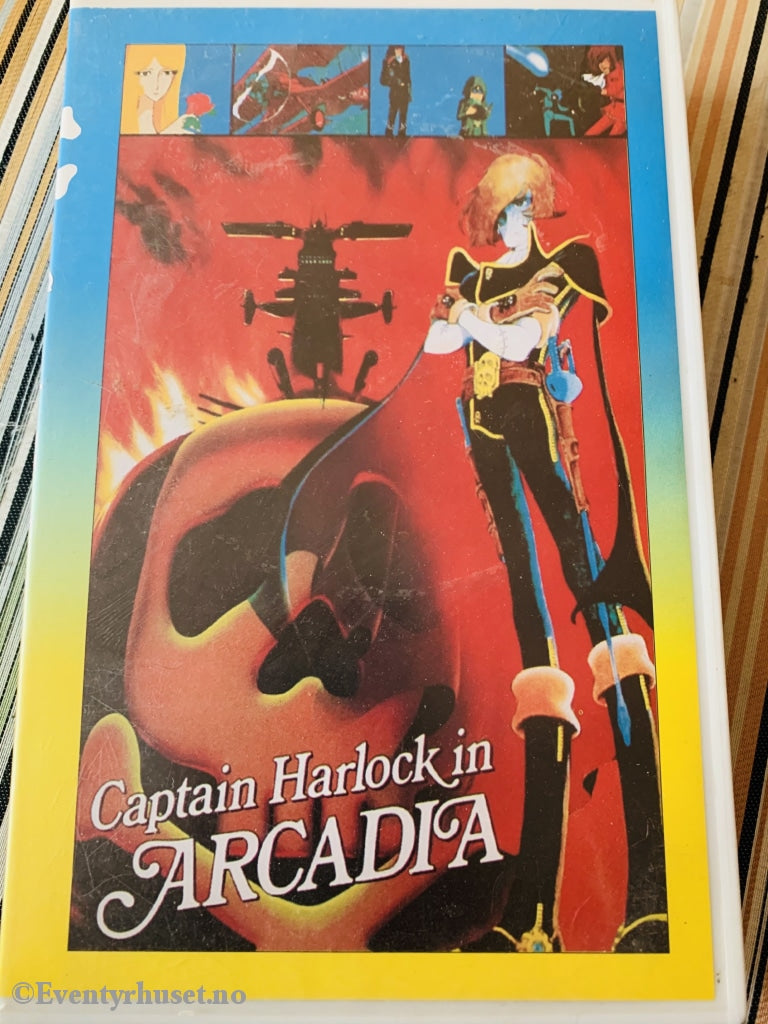 Captain Harlock In Arcadia. Vhs Big Box.