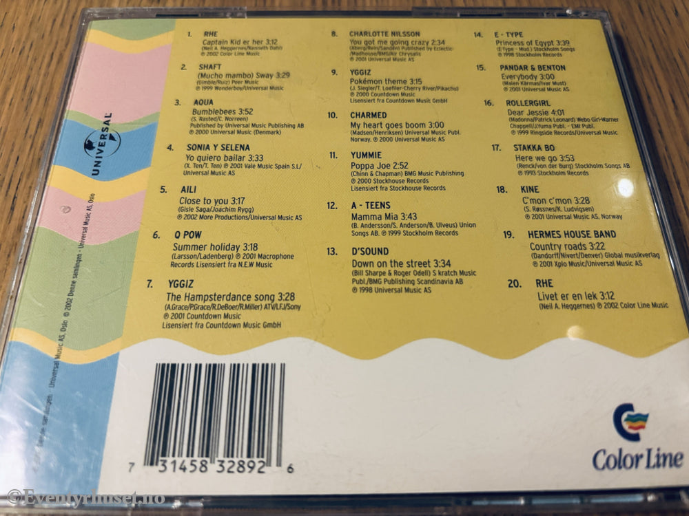 Captain Kid's – Favoritter 2. Barne-CD.