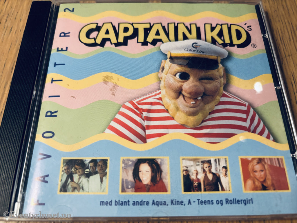 Captain Kid's – Favoritter 2. Barne-CD.