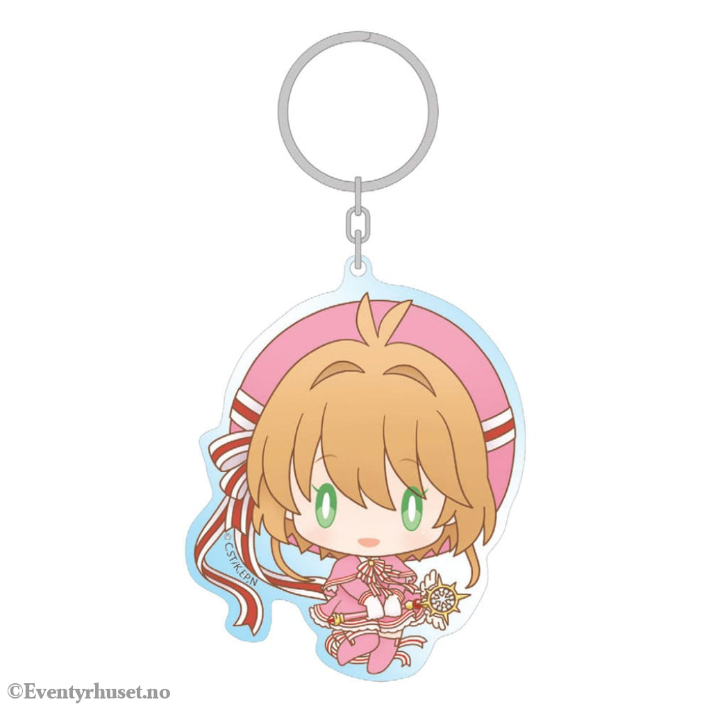 Card Captor Sakura: Clear Card Acrylic Keychain Sakura Kinomoto 8 cm Manga & Anime