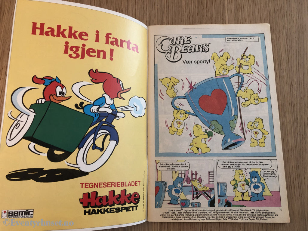 Care Bears. 1988/04. Tegneserieblad