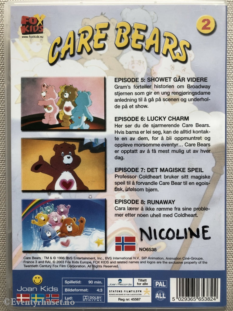 Care Bears 2. Episode 5-8. Dvd. Dvd