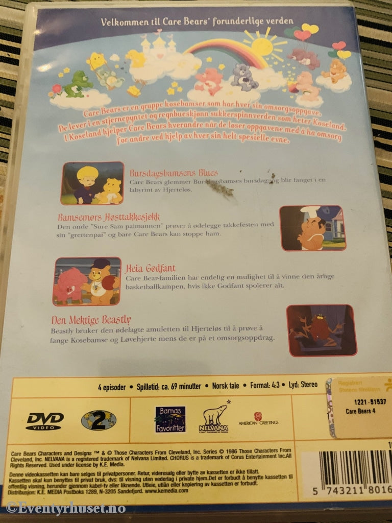 Care Bears 4. 1986. Dvd. Dvd