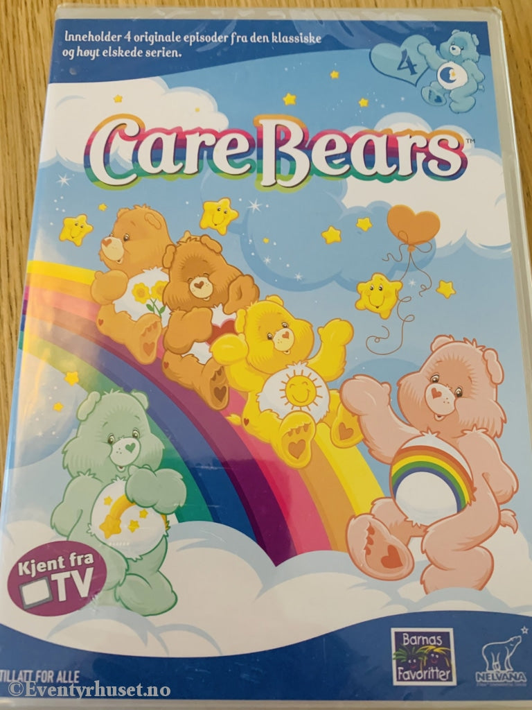 Care Bears 4. 1986. Dvd. Ny I Plast! Dvd