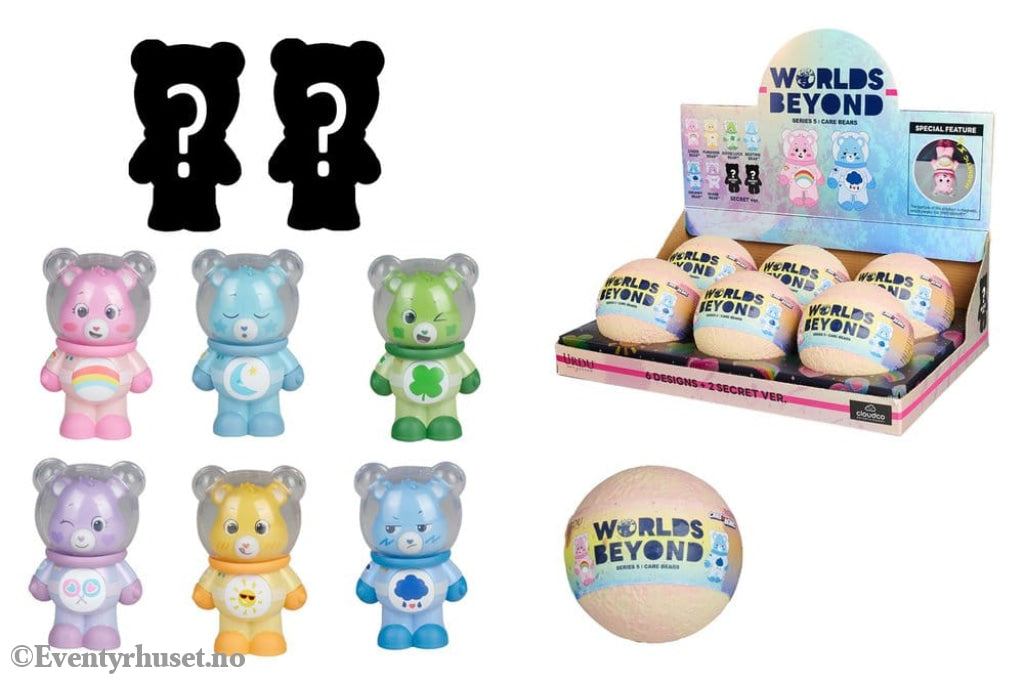 Care Bears Figures Worlds Beyond 8 cm Capsule Display (6) Toys