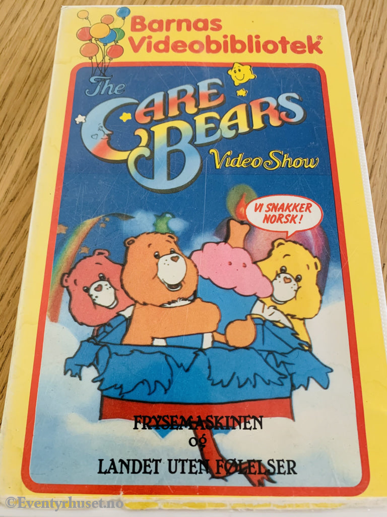 Care Bears. Frysemaskinen Og Landet Uten Følelser. 1983/87. Vhs Big Box.