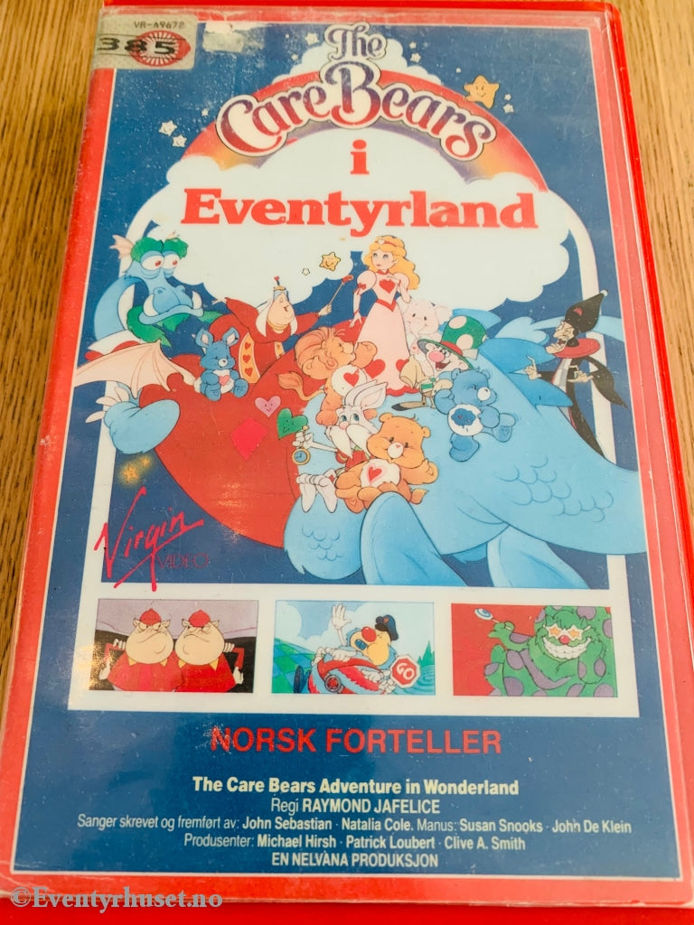 Care Bears I Eventyrland. 1987. Vhs Big Box.