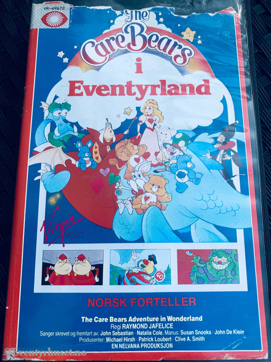 Care Bears I Eventyrland. 1987. Vhs Big Box. Box