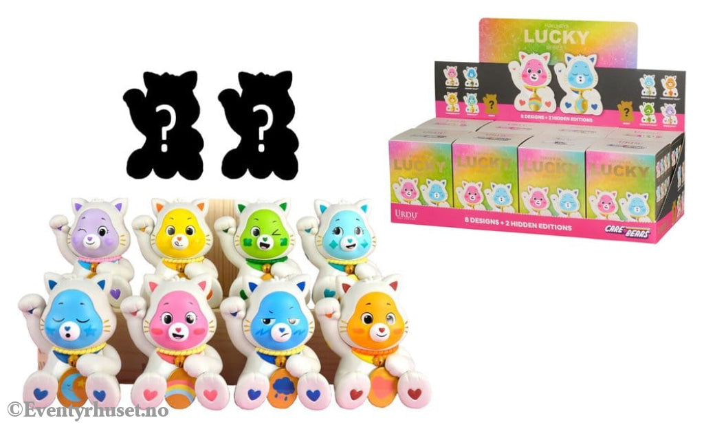 Care Bears Plush Figures Fukuheya 8 cm Blind Box Display (8) Toys