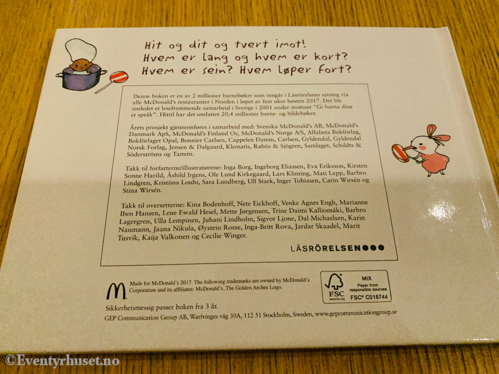 Carin & Stina Wirsén – En liten bare i rosa og alle andre tvert om