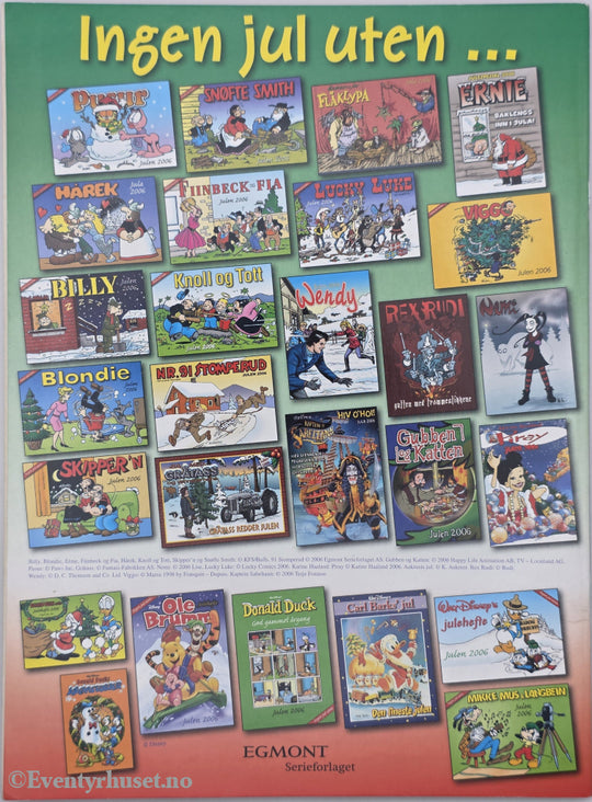 Carl Barks' jul. 2006. Julehefte.