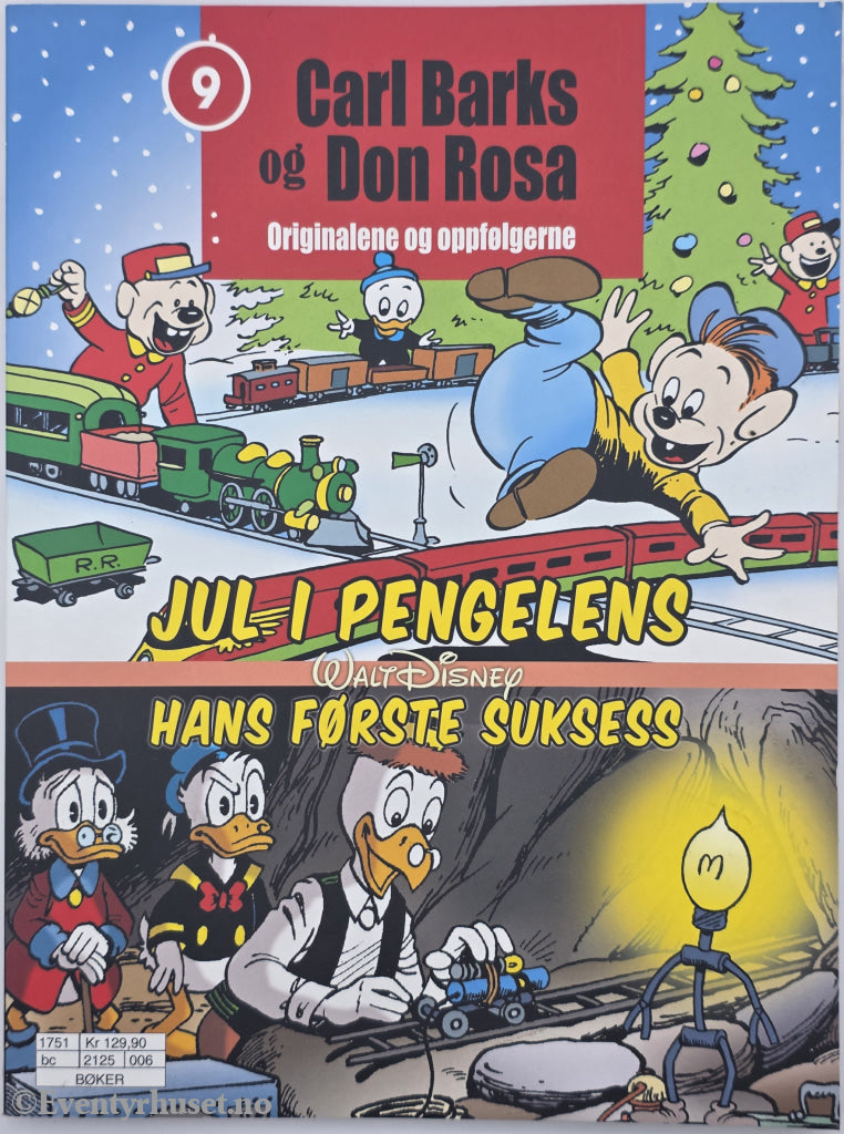 Carl Barks og Don Rosa. Jul i Pengelens.