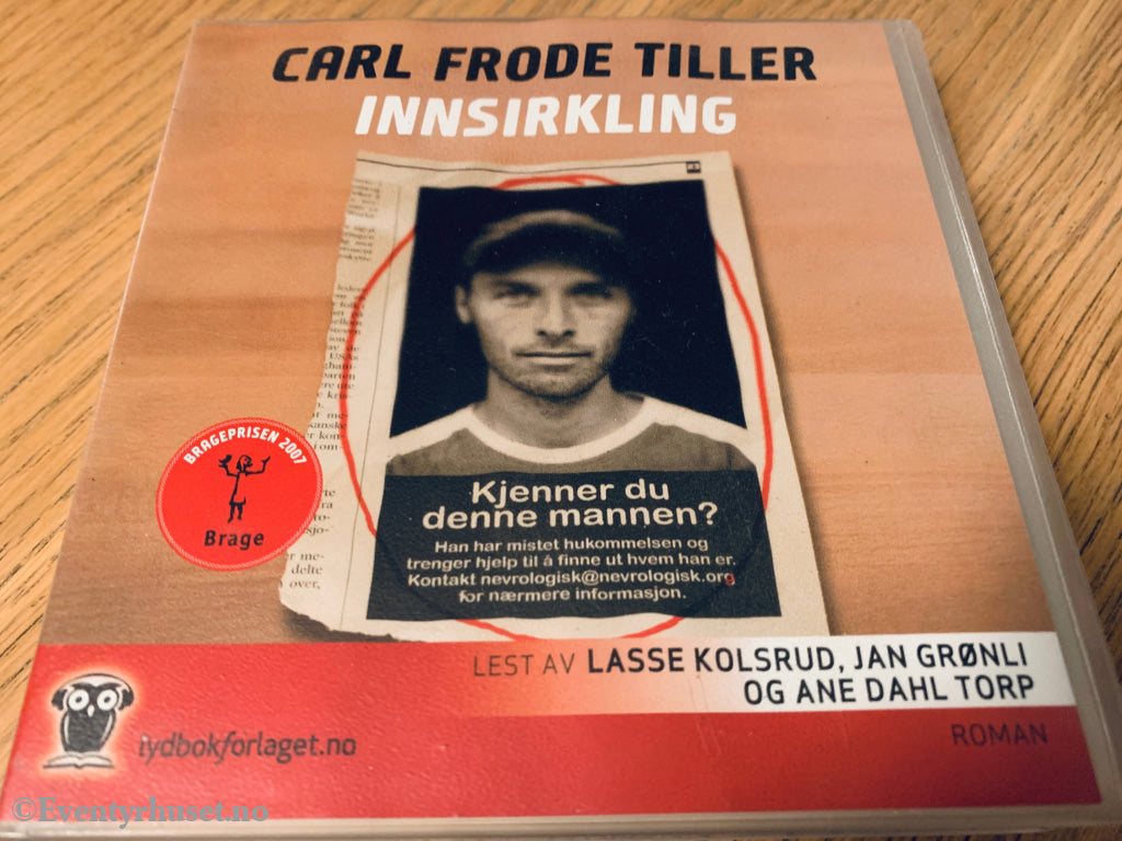 Carl Frode Tiller. Innsirkling. Lydbok på 9 CD.