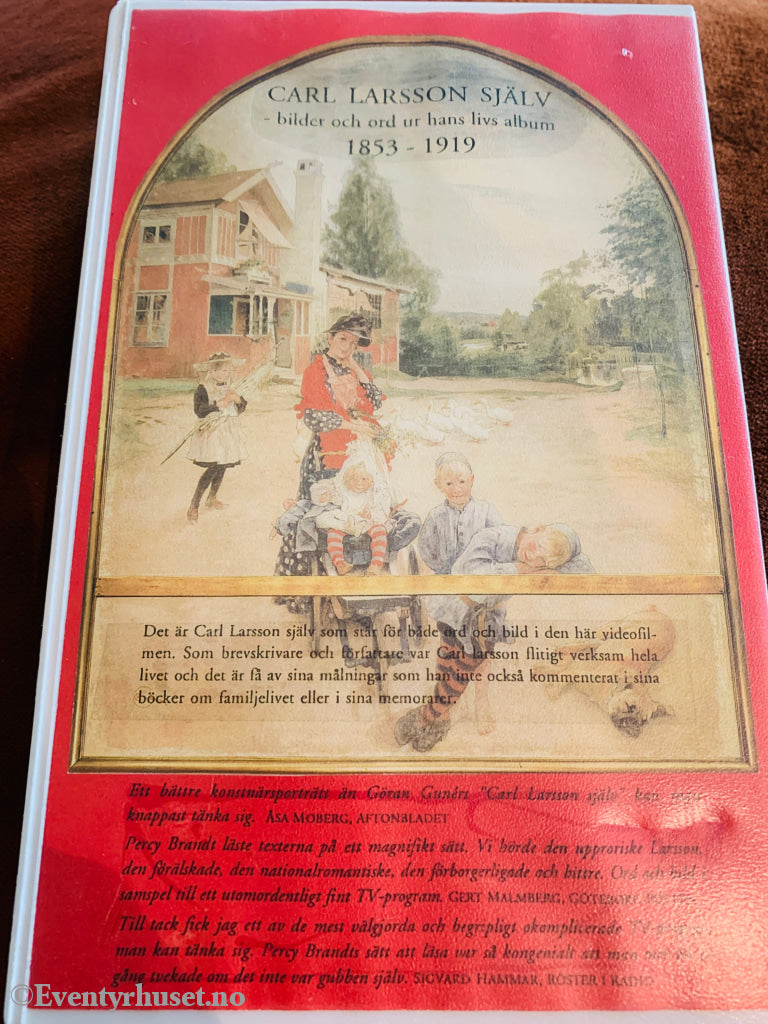 Carl Larsson Själv (1986). VHS Big Box.