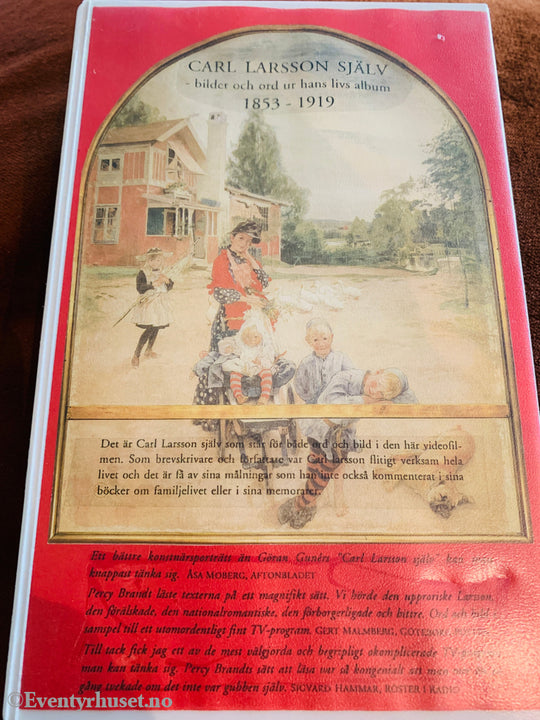 Carl Larsson Själv (1986). VHS Big Box.