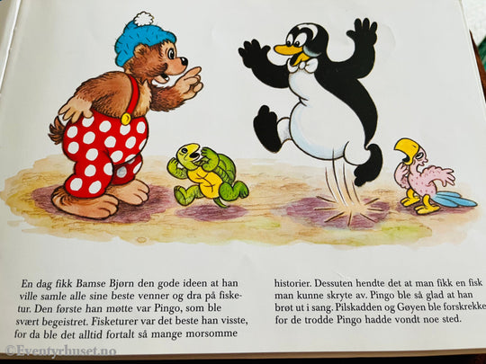 Carla & Vilh. Hansen. 1975/90. Bamse Bjørn På Fisketur. Fortelling