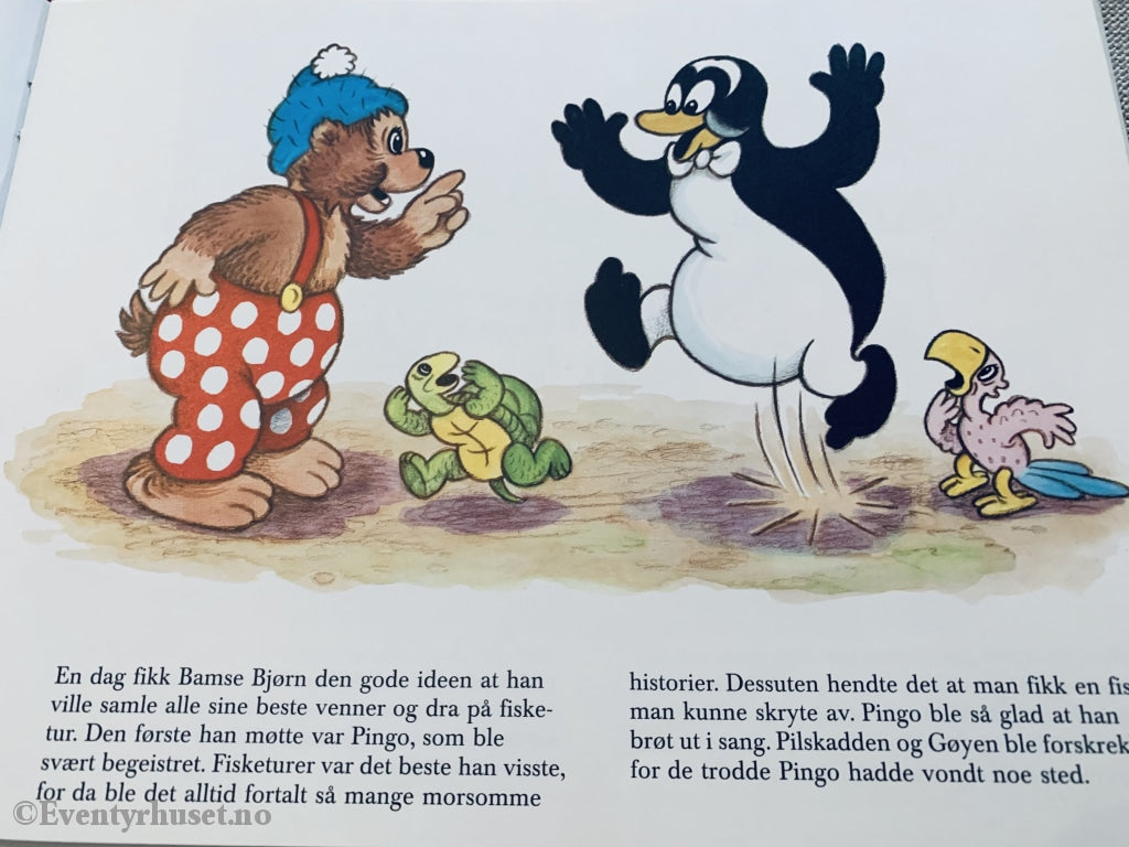 Carla & Vilh. Hansen. 1990. Bamse Bjørn På Fisketur. Fortelling