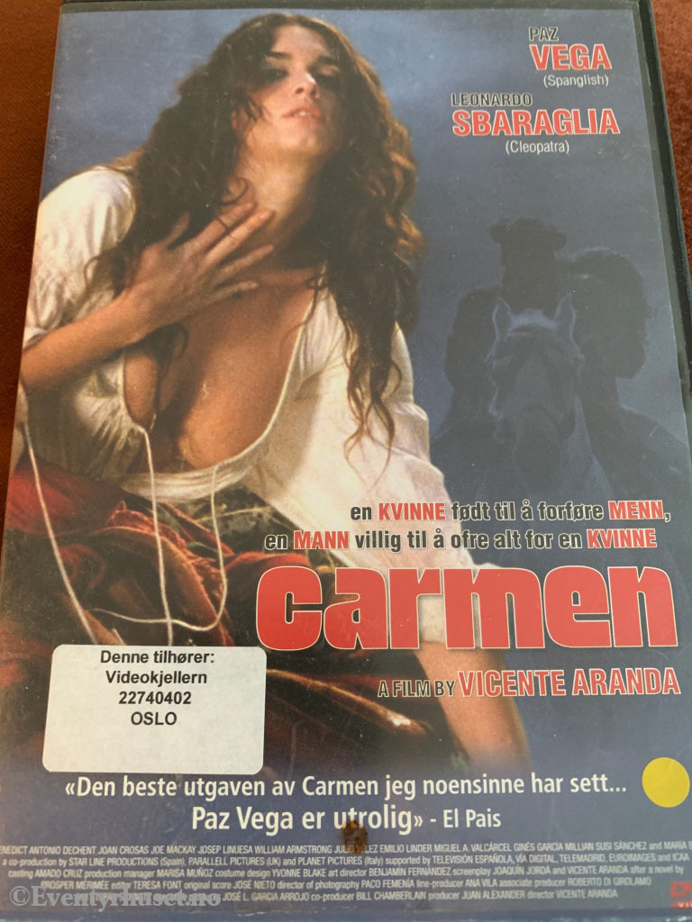 Carmen. 2003. Dvd Leiefilm.