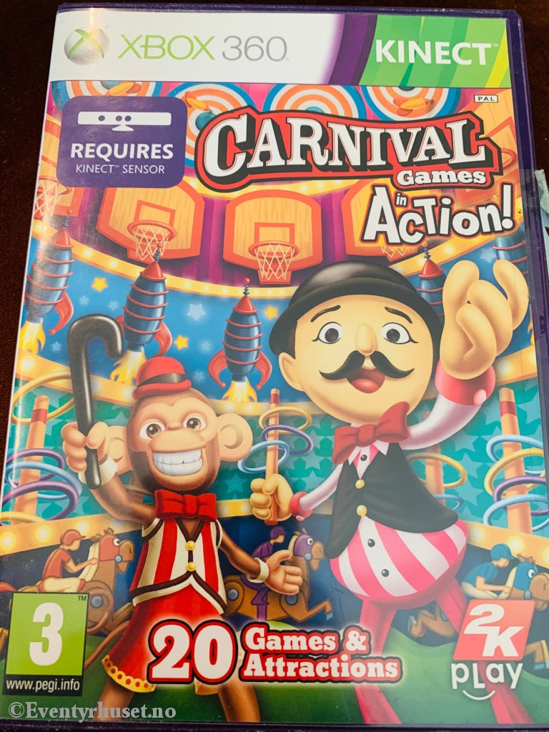 Carnival Games In Action. Xbox 360 Kinect.