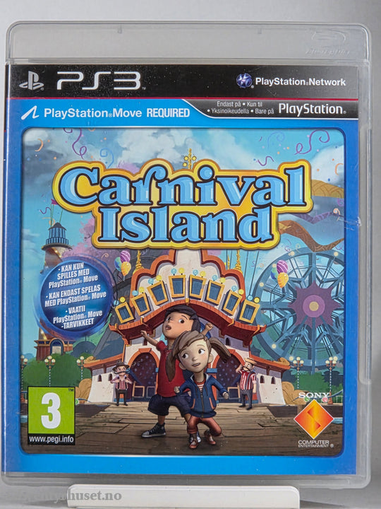 Carnival Island . PS3.