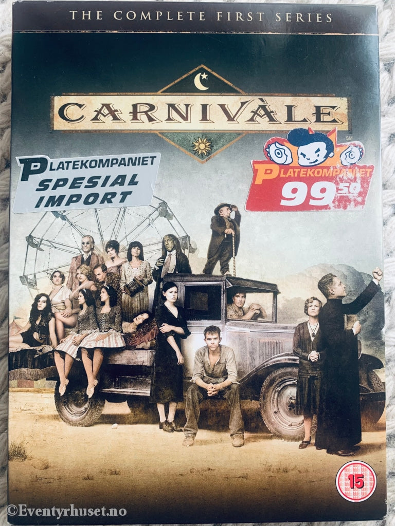 Carnivale. Sesong 1. Dvd Samleboks.